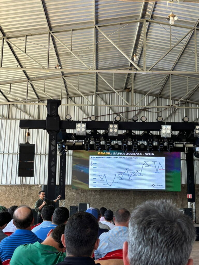 Palestra Ronaty Makuko Pátria Agronegócios Conecta Agro Lagoa Formosa